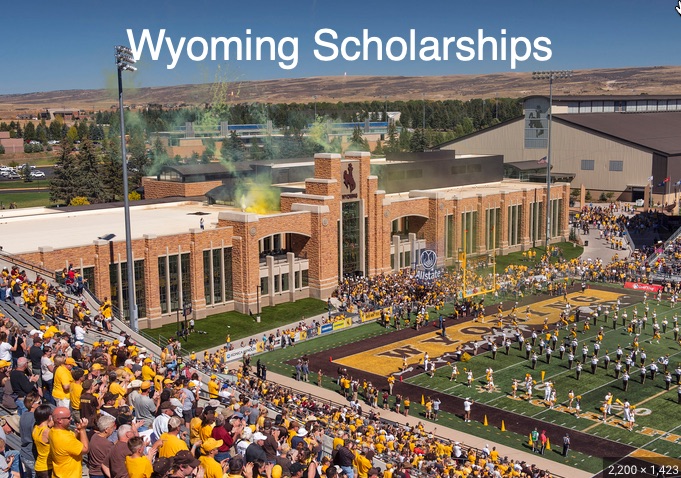 Wyoming university football game